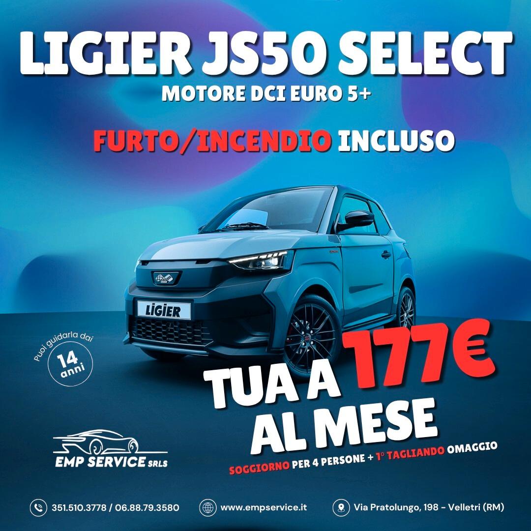 Ligier JS50 DCI Euro5+ con 1° Tagliando Omaggio
