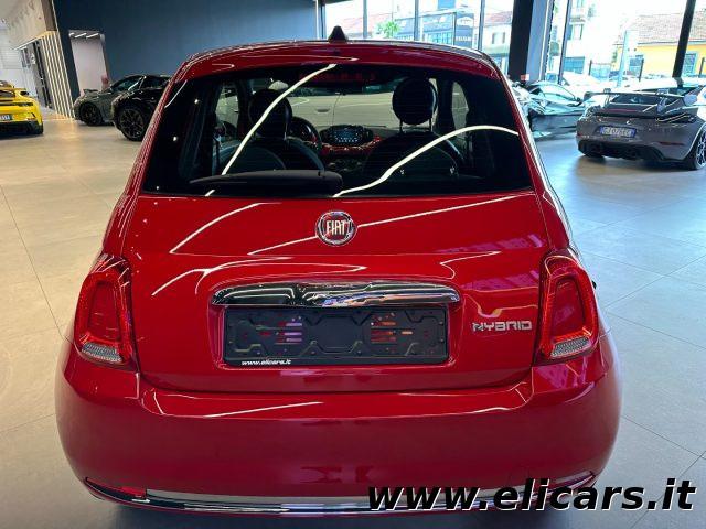 FIAT 500 1.0 Hybrid Red-CERCHI DA 16-TETTO PANORAMICO