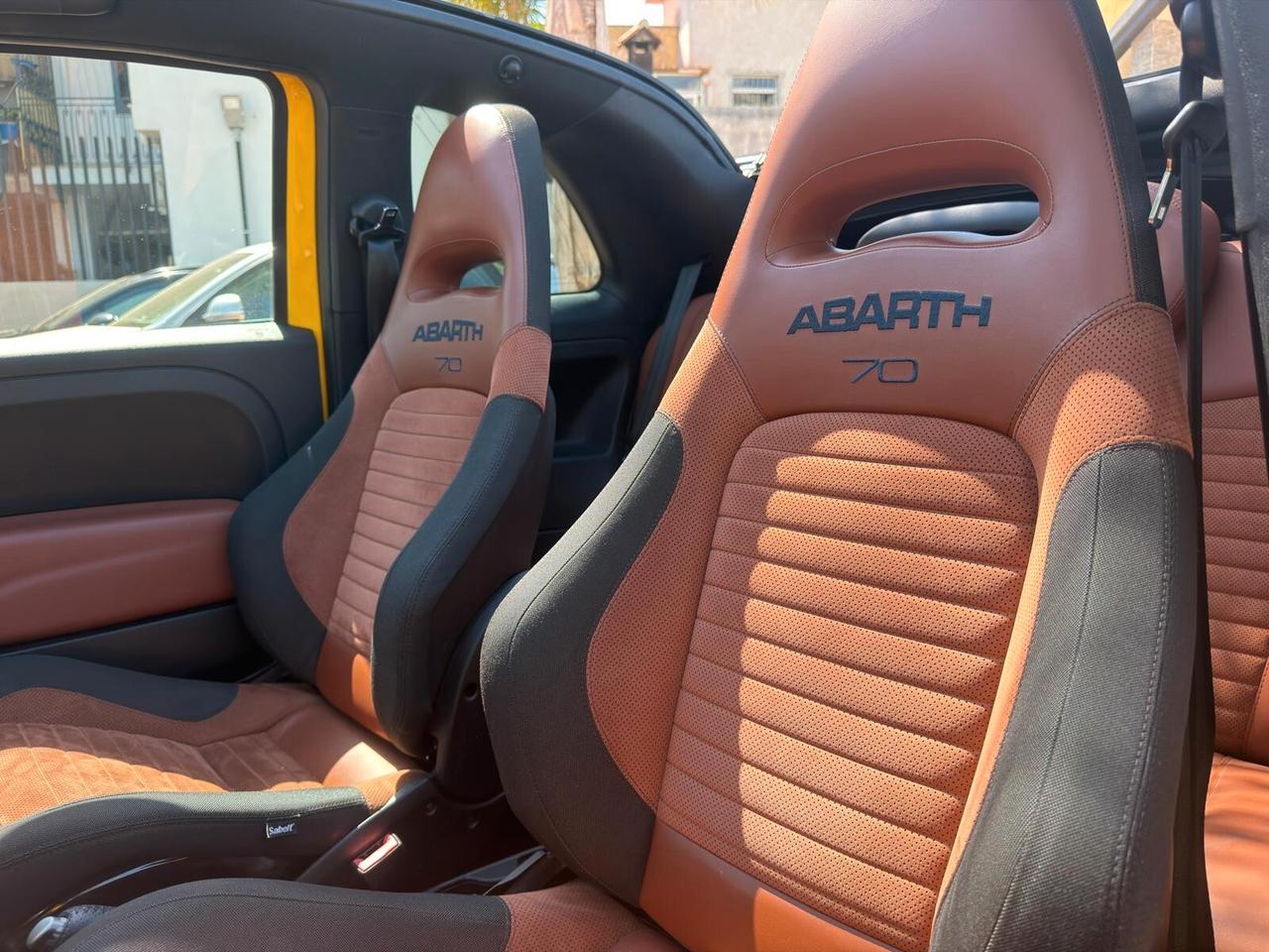 Abarth 595C 1.4 t-jet 70° Competizione 180cv auto Uff Italy Pelle USB