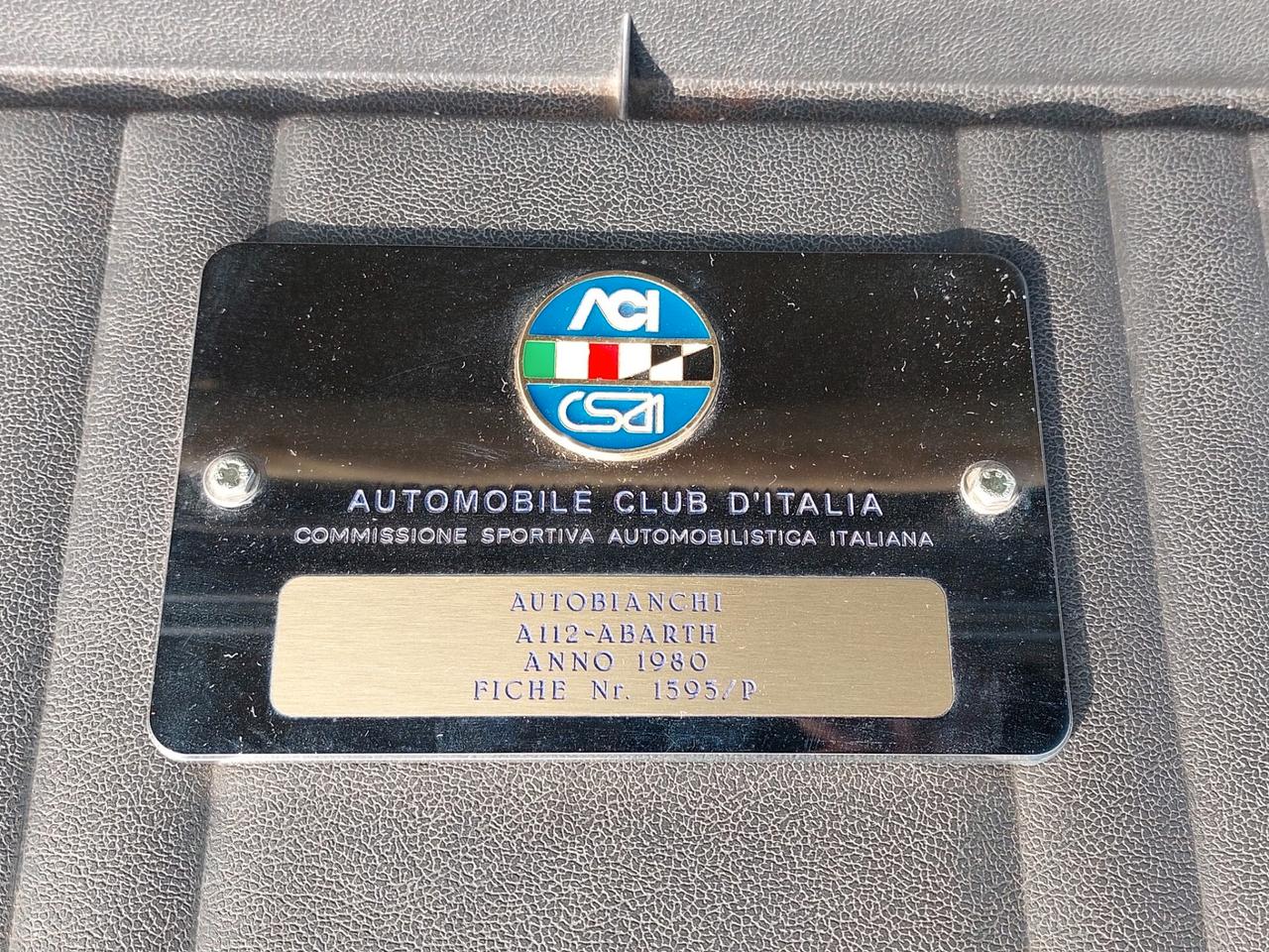 Autobianchi A 112 Abarth 70 HP