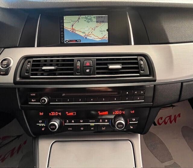 BMW 520 D 184 CV TOURING LUXURY PELLE TOTALE AUTOMATICO NAVI CERCHI SEDILI ANT. A REGOLAZIONE ELETTRICA