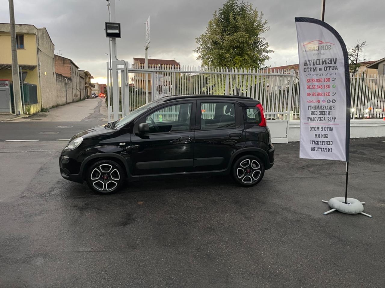 Fiat Panda CITY LIFE KM 48.000 CERTIFICATI SCHERMO TOUCH SCREEN E COMANDI AL VOLANTE