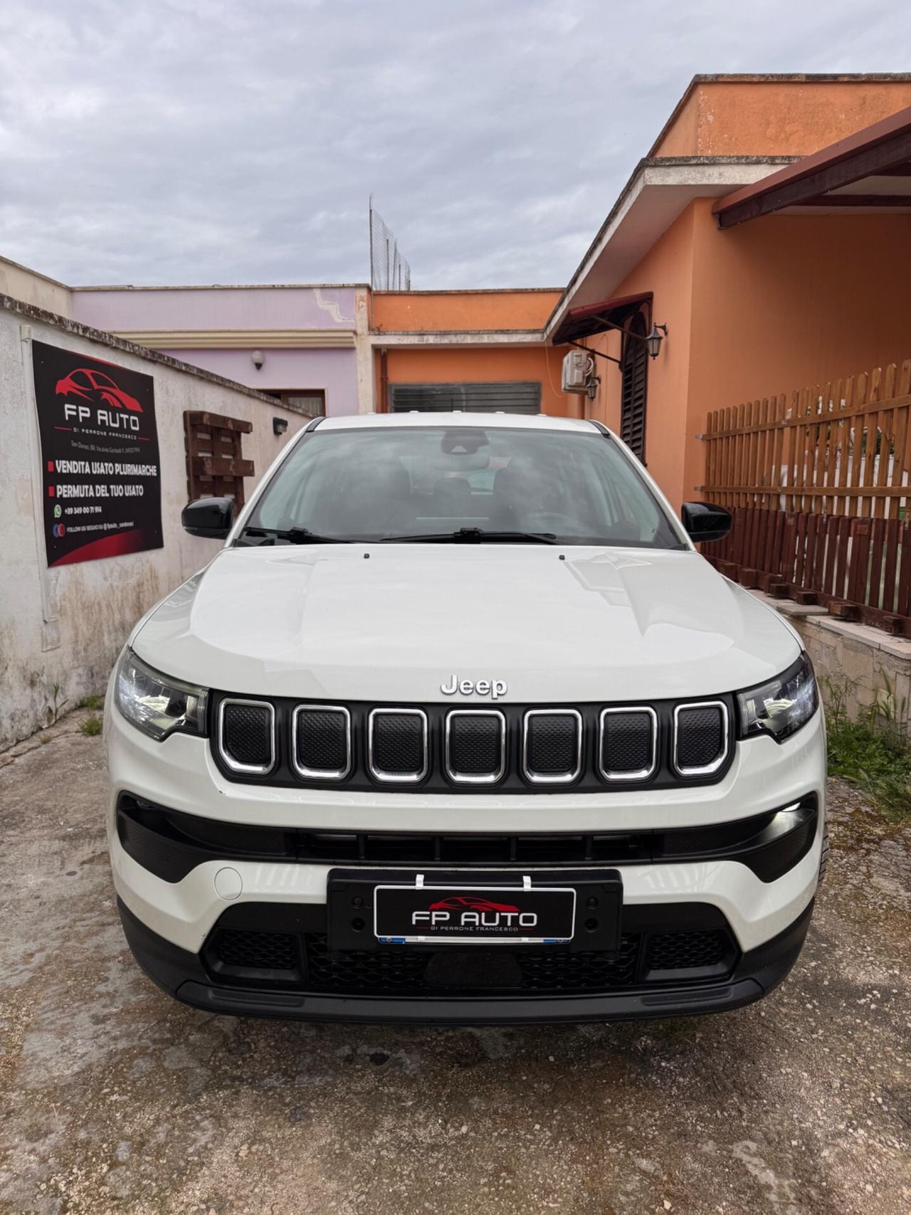 JEEP COMPASS - 1.6 Diesel 131cv - 2022 *Distr.+Tagl.*