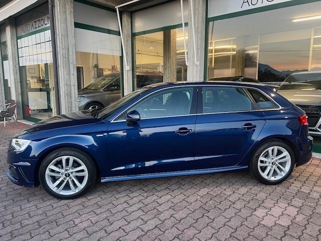 Audi A3 Sportback 1.6 tdi S-tr. 110cv S-line, Xenon, 17"