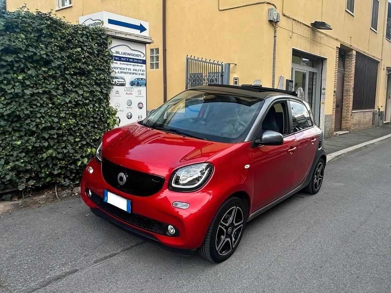 Smart ForFour 0.9 Turbo CABRIO 90cv AUTOMATICA PELLE NAVI RETROCAMERA FINANZIABILE