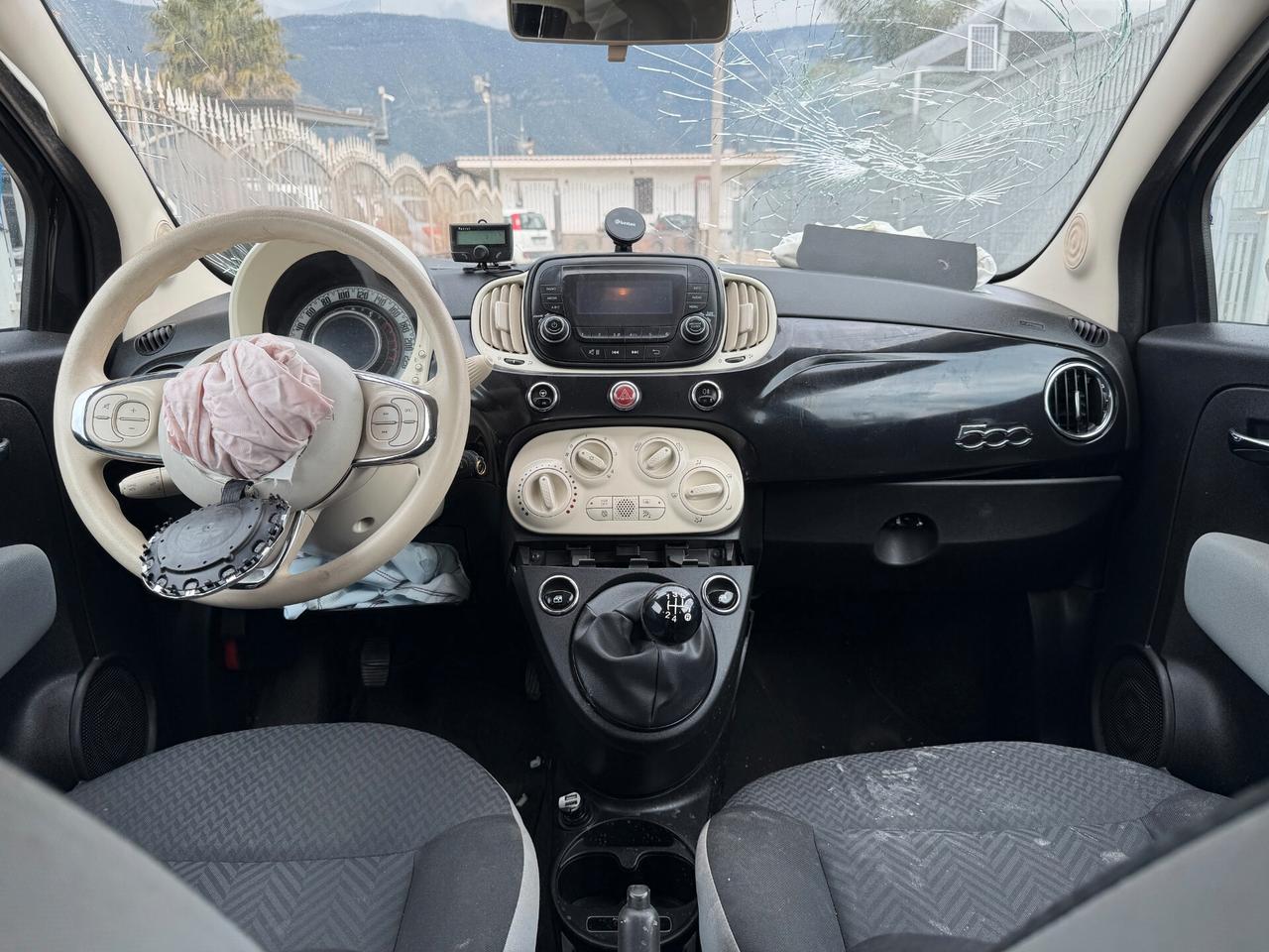 FIAT 500 ANNO 2018 1.2 BENZINA 69 CV *SINISTRATA