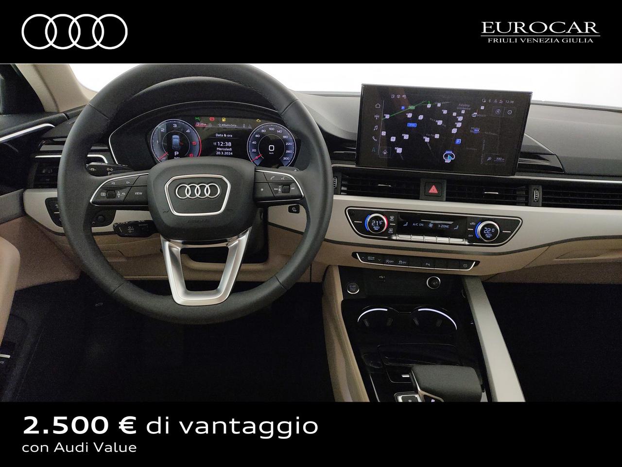 Audi A4 avant 35 2.0 tdi mhev business advanced 163cv s-tronic