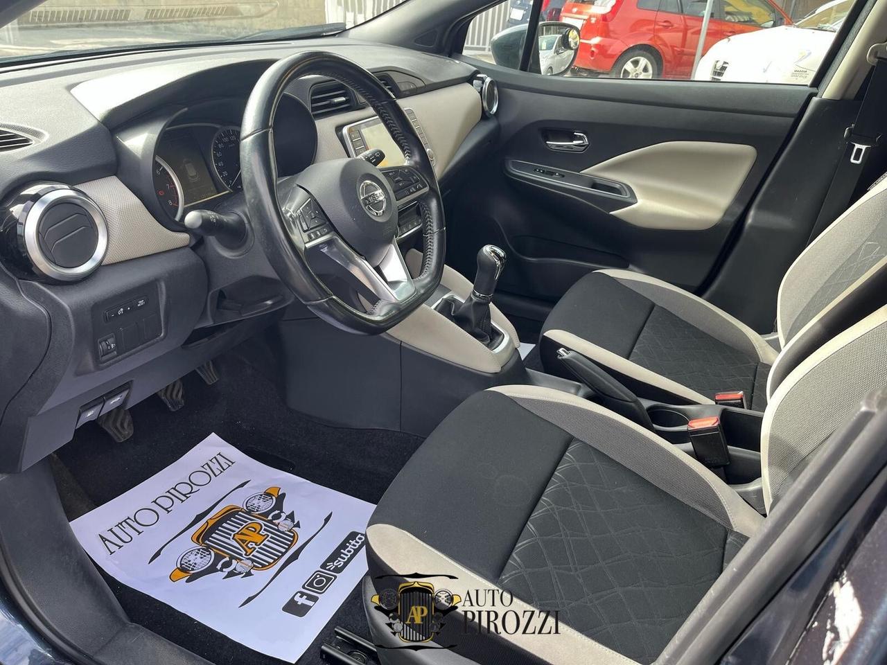 NISSAN MICRA 0.9 90 CV ANNO 2018 TEKNA
