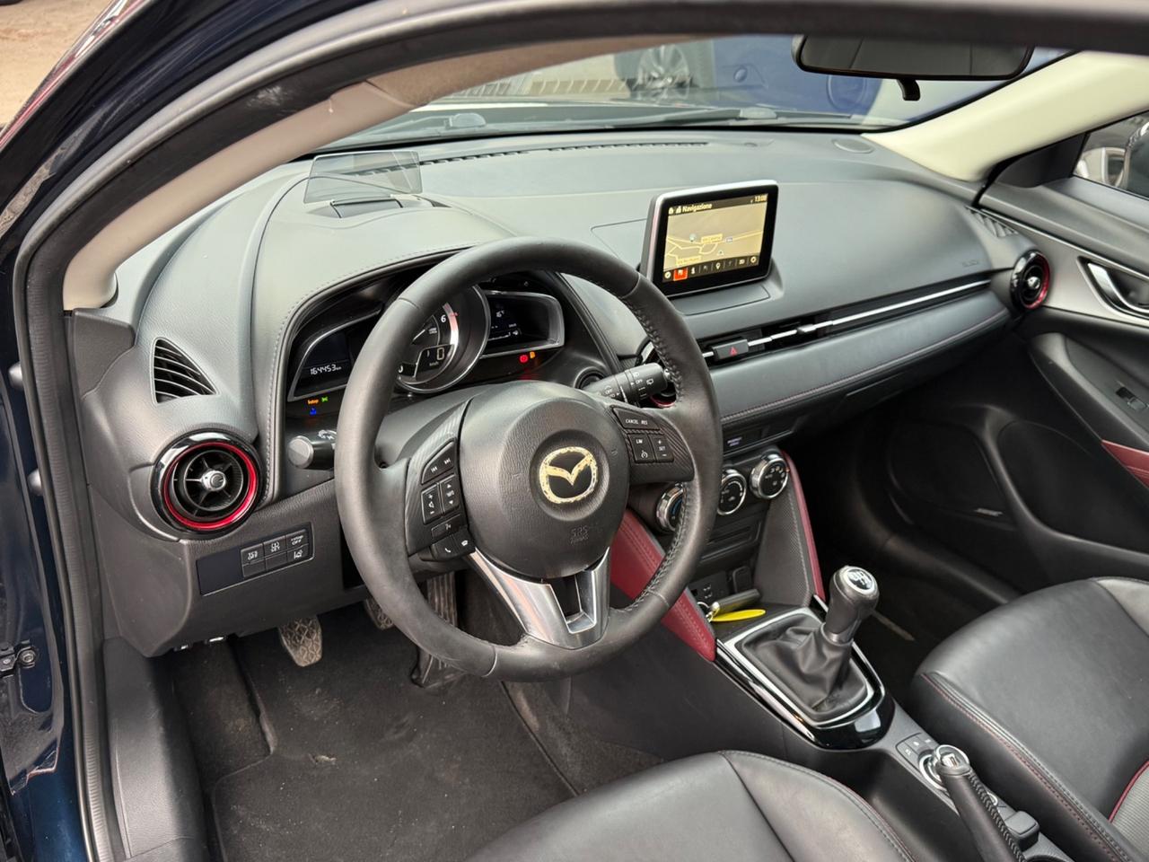 CX-3 1.5L Skyactiv-D Exceed-unipro-rate-pelle-Navi-