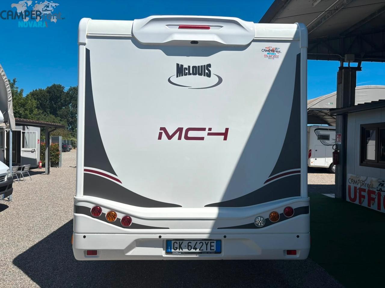 MCLOUIS MC4 881G - SEMINTEGRALE CON LETTO NAUTICO IN CODA
