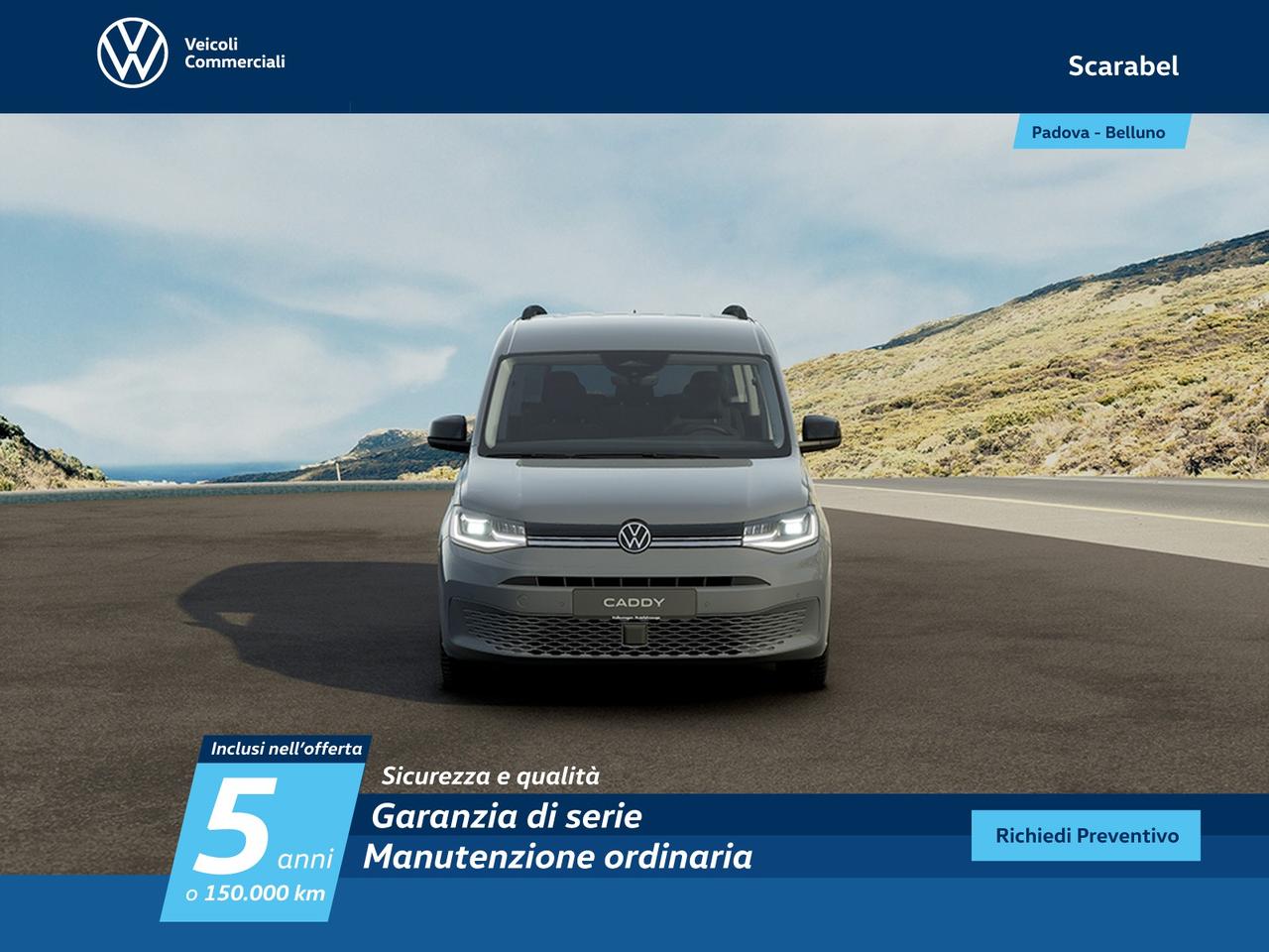 Volkswagen Caddy maxi 1.5 phev 150cv life dsg