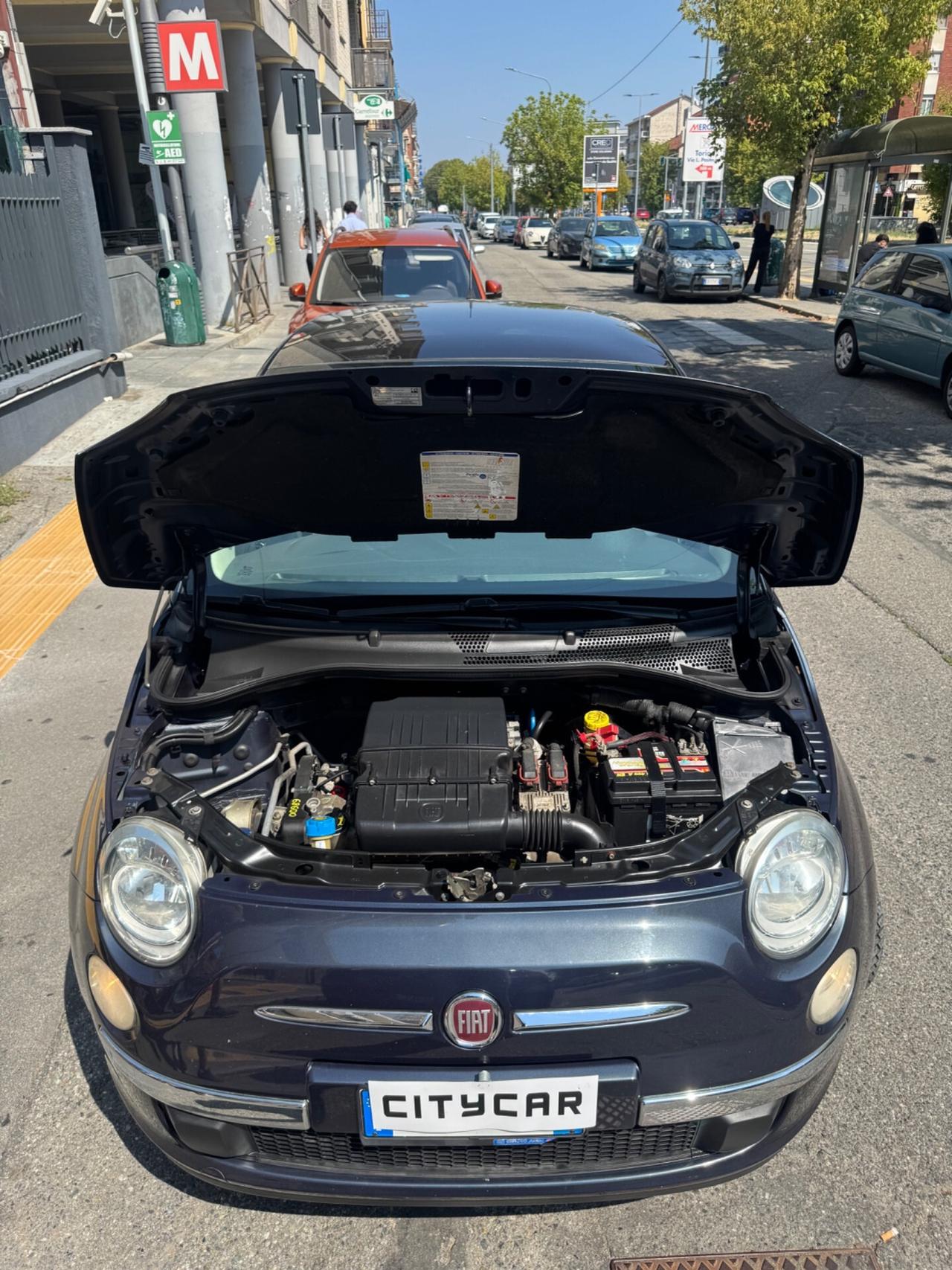 Fiat 500 1.2 Lounge 69 cv euro 5 benz neopatentati