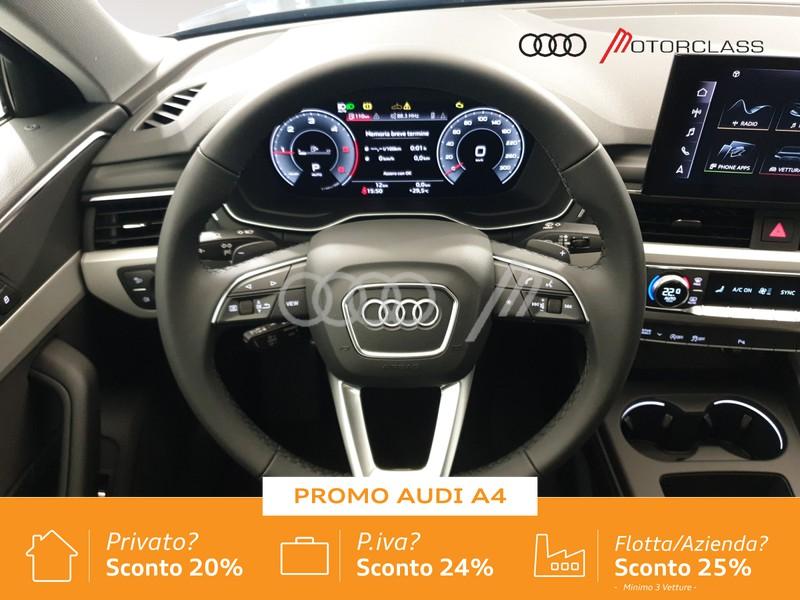 Audi A4 berlina 35 2.0 tdi mhev 163cv s line edition s tronic