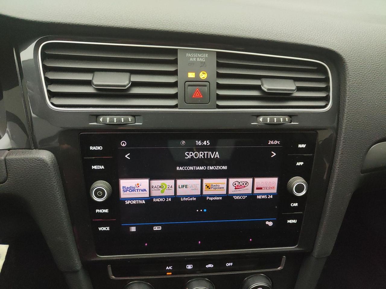 VOLKSWAGEN Golf VII 2017 5p 1.6 TDI 115CV BUSINESS 5P