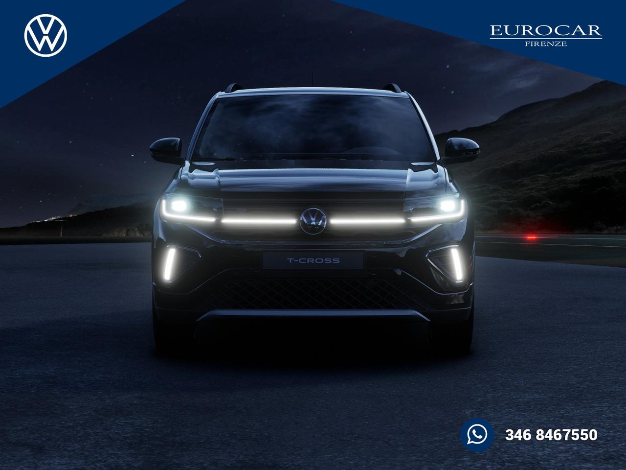 Volkswagen T-Cross 1.0 tsi r-line 115cv dsg
