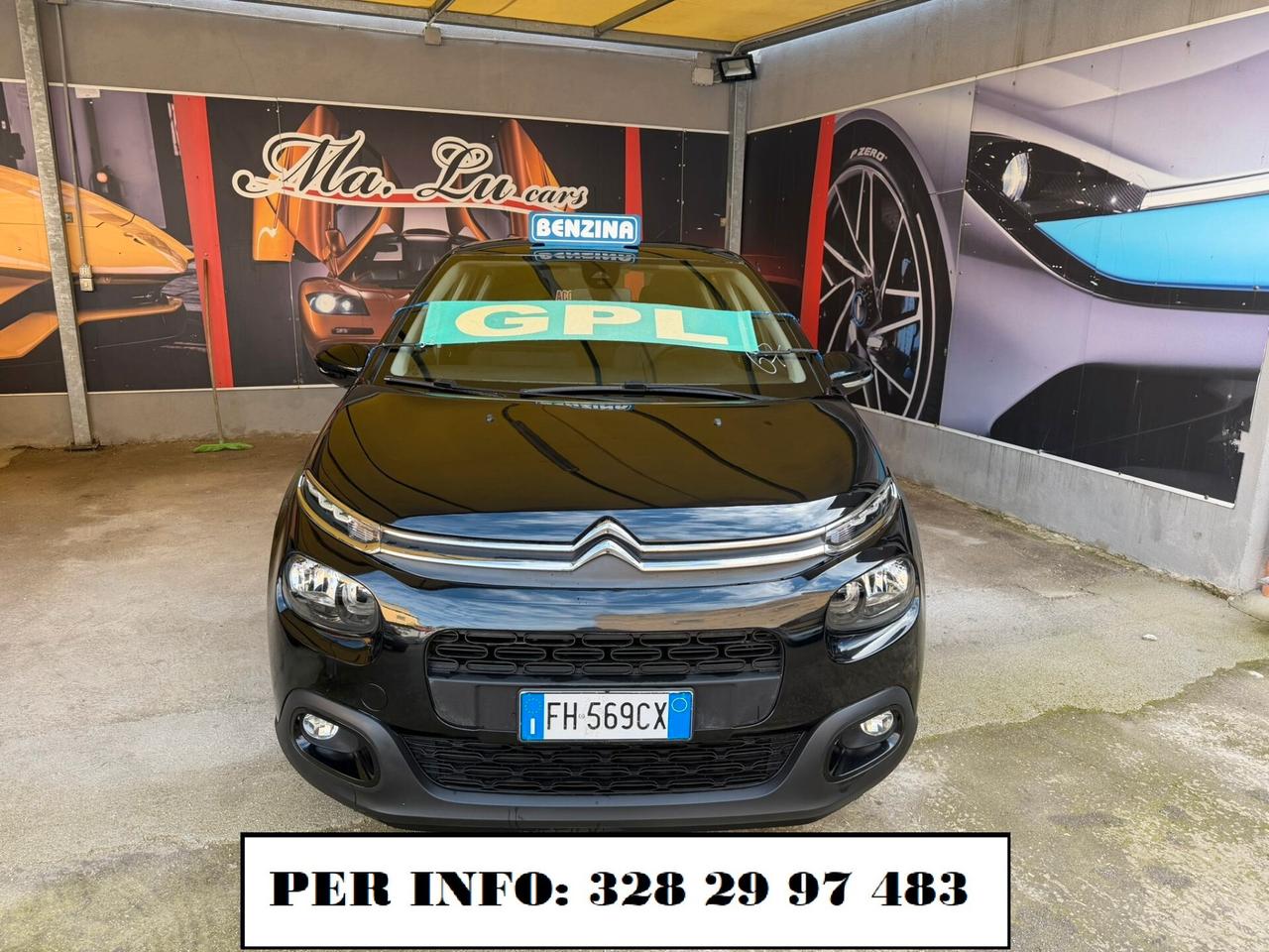Citroen C3 1.2cc GPL 12 mesi garanzia-2017