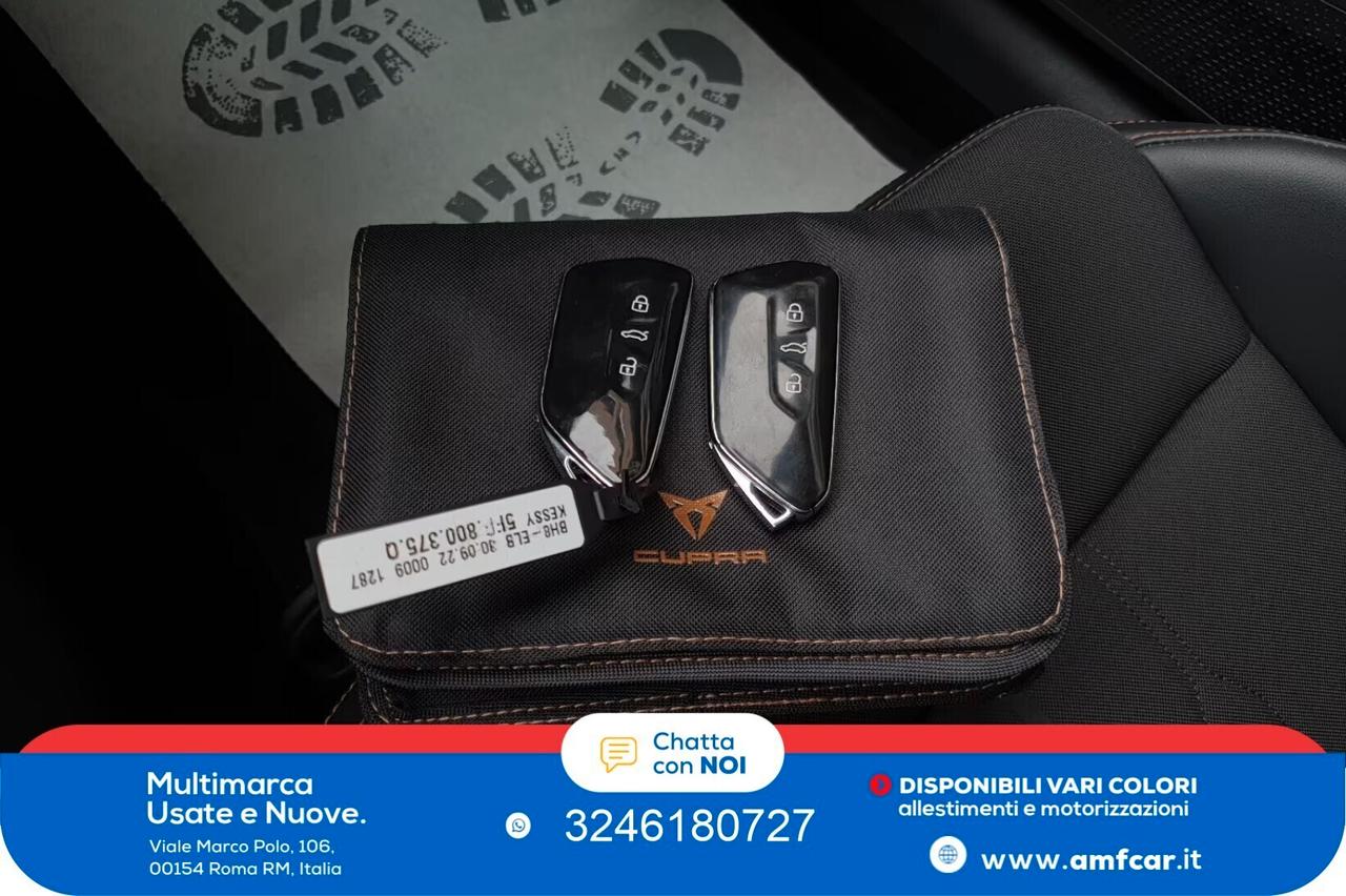 Cupra Formentor 1.4 e-HYBRID VZ DSG Pano/ACC/AHK/19