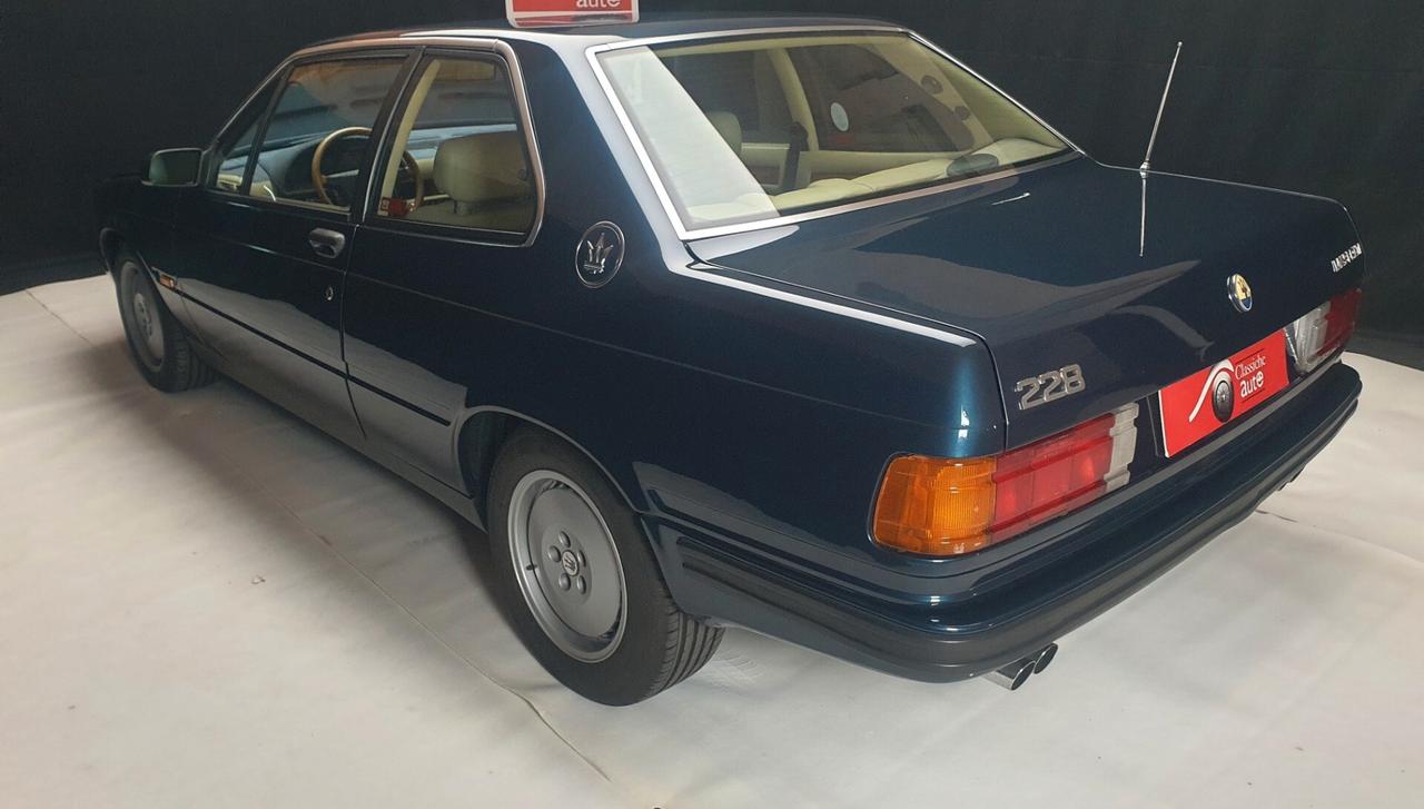 Maserati 228 coupè certificata ASI con C.R.S.