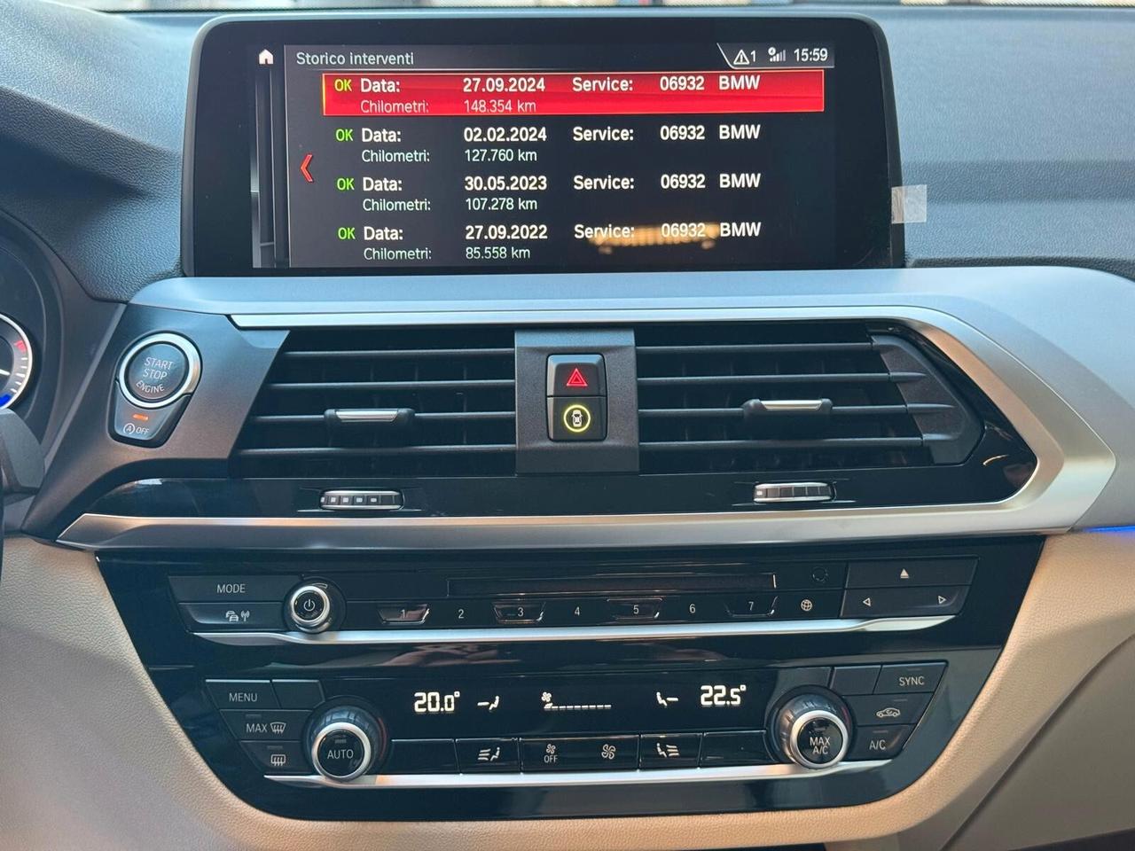 BMW X3 XDRIVE 20D BUSINESS ADVANTAGE 190HP- 2019