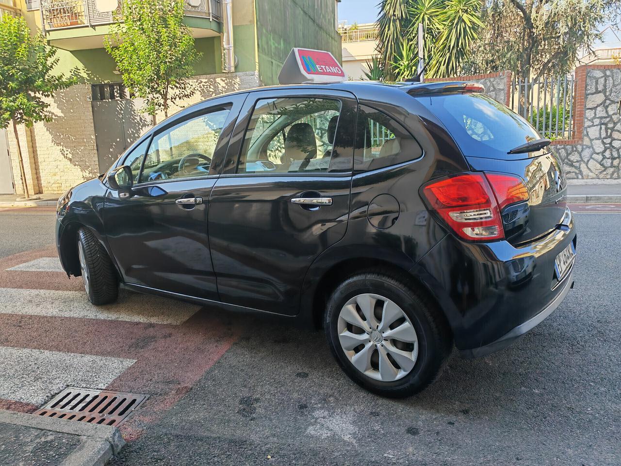 CITROEN C3 1.4 BENZINA METANO CV73 KW54 EXCLUSIVE