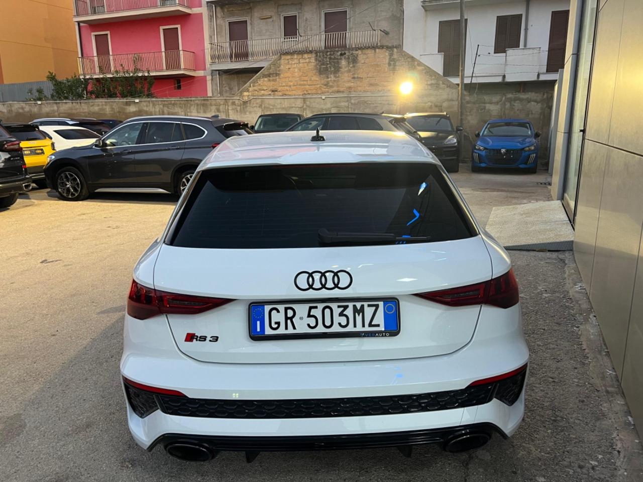 Audi RS3 quattro 2.5 tfsi - possibilità noleggio no scoring