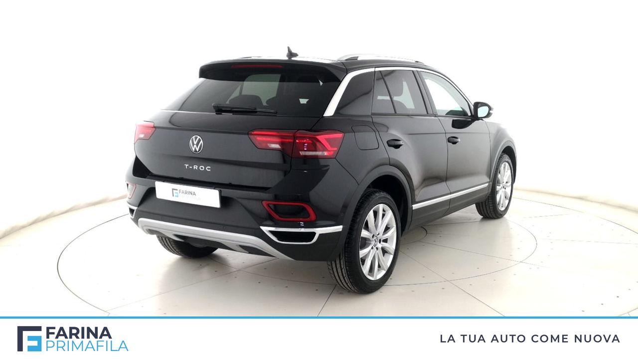 VOLKSWAGEN T-Roc 2022 - T-Roc 1.0 tsi Style 110cv