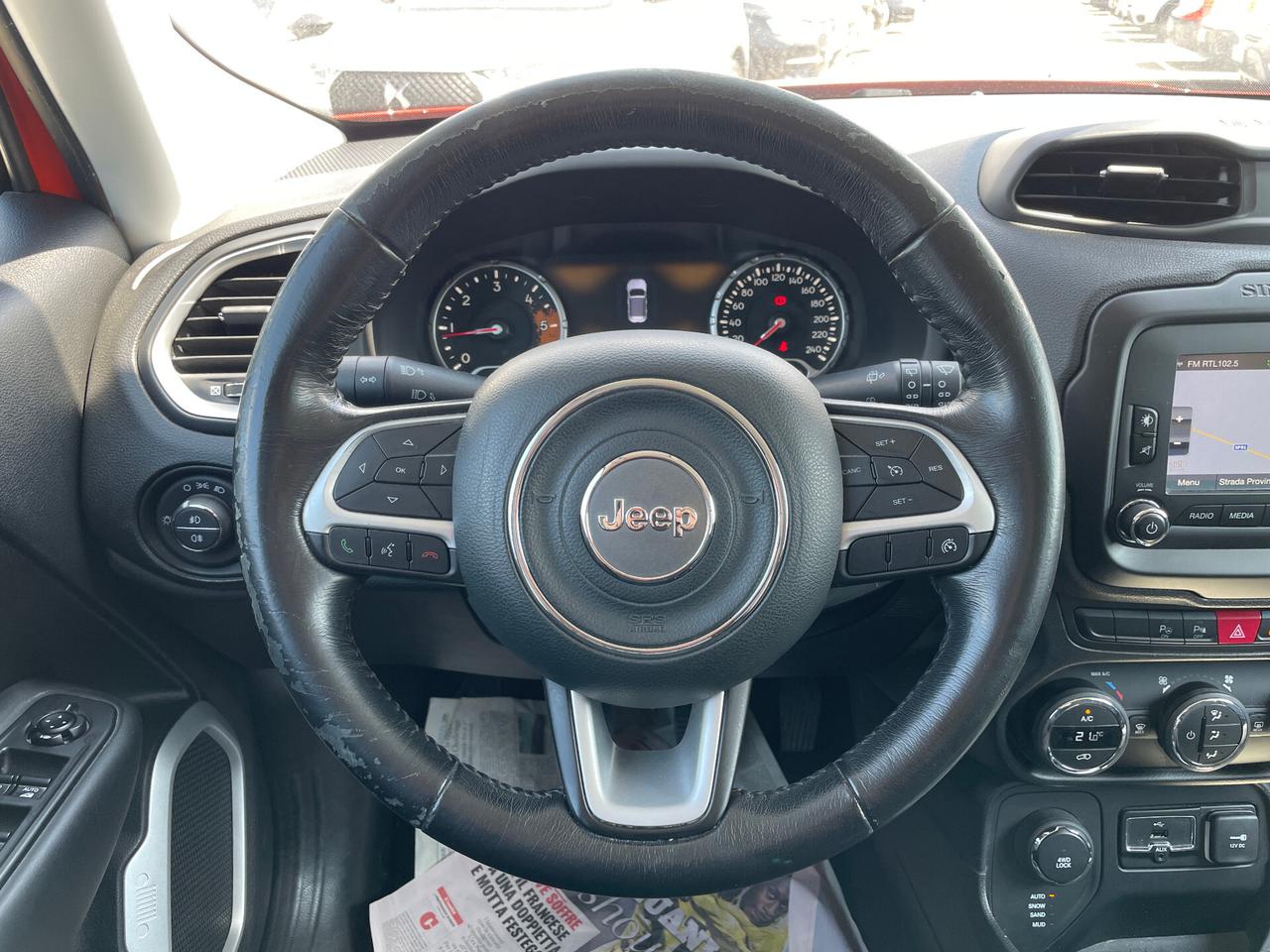 Jeep Renegade 2.0 Mjt 140CV 4WD Limited-NAVIGATORE-RETROCAMERA