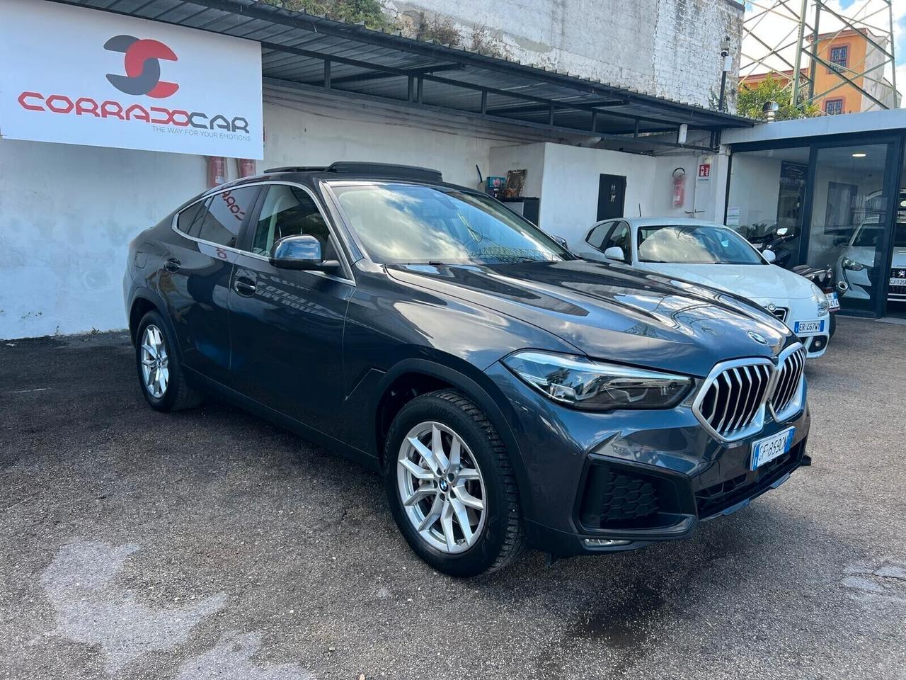 BMW NEW X6 40D 3.0 340CV TETTO 2021 TOP GAMMA