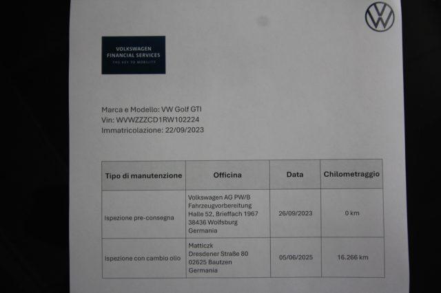 VOLKSWAGEN Golf 2.0 TSI DSG GTI - PREZZO REALE