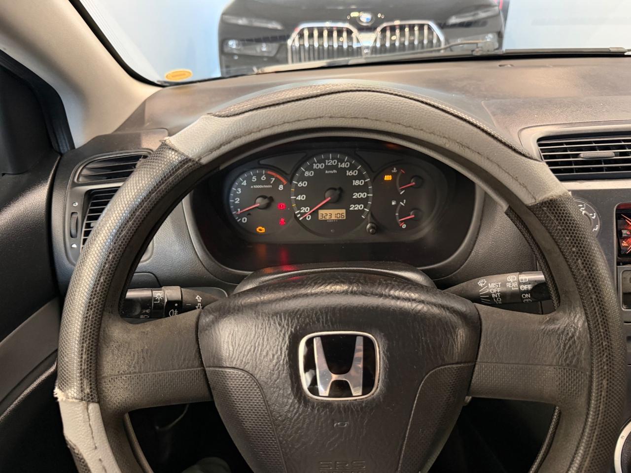 HONDA Civic 7a serie ('01'-'06') Civic 1.6 16V VTEC cat 3P ES (81 kw) Valore di listino: € 17300