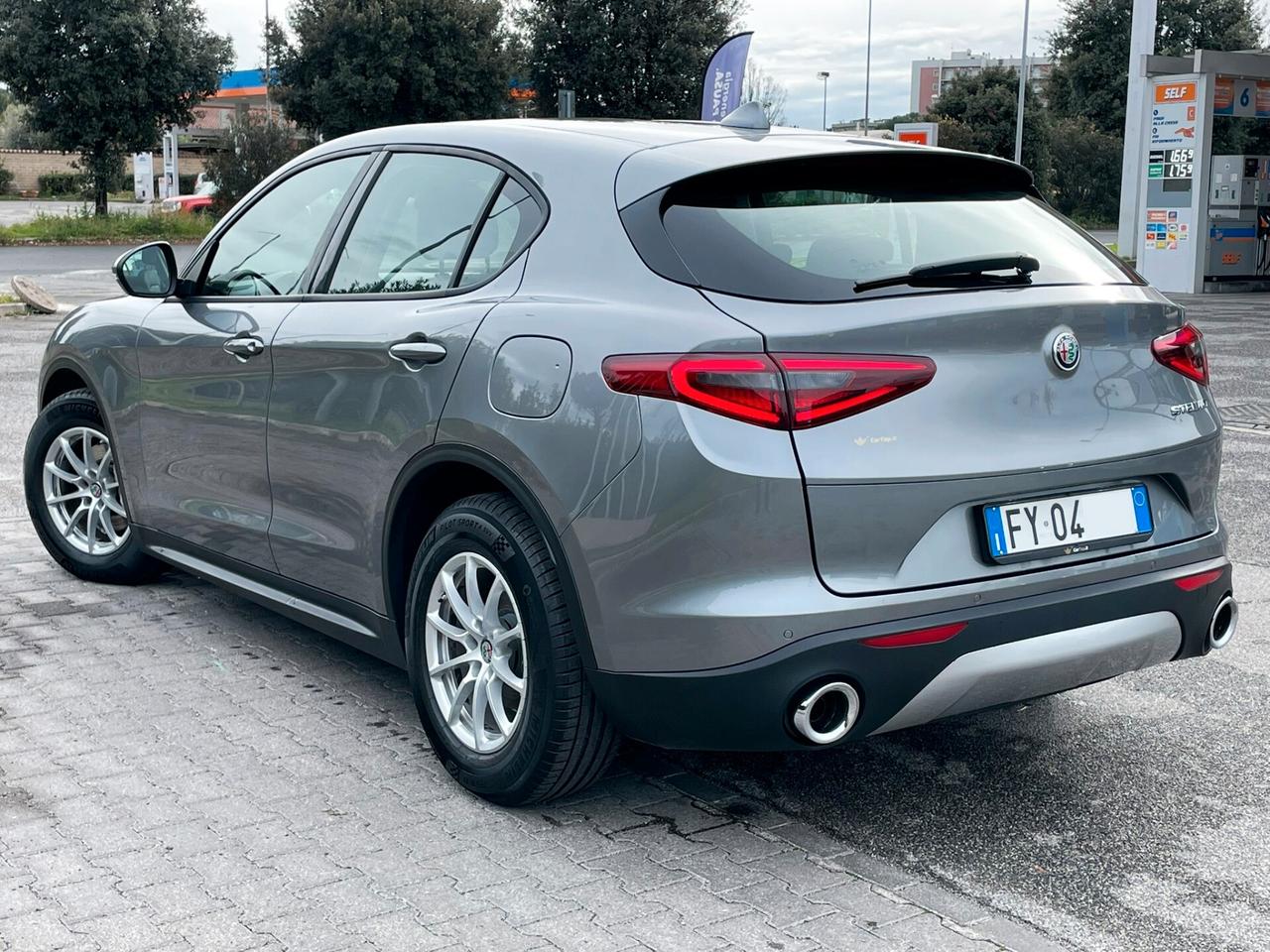 Alfa Romeo Stelvio 2.2 TD 160 CV BUSINESS PELLE TOTALE RUOTINO AT8 RWD