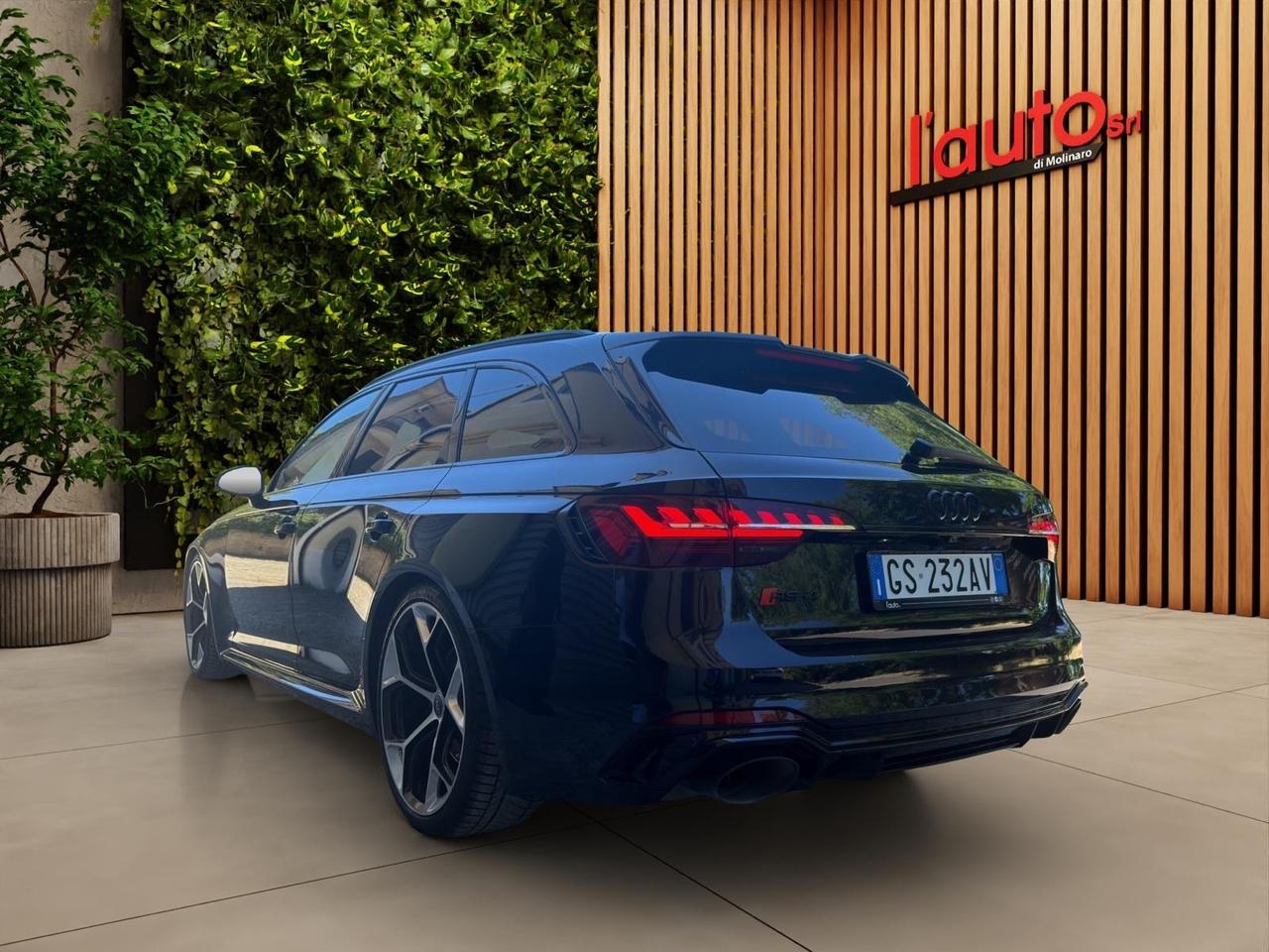 Audi RS4 COMPETITION BLU NOGARO SEDILI RACE IVA