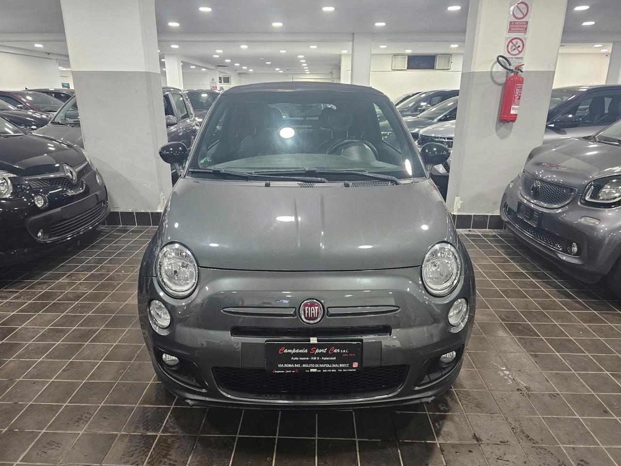 Fiat 500 NUOVA 500C CABRIO S EDITION 1.2 BENZ 69CV - COME NUOVA.