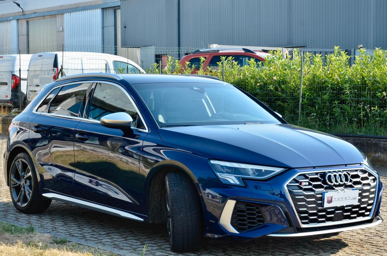 AUDI S3 SPORTBACK 2.0 TFSI QUATTRO S-TRONIC 310cv, UNICOPROPRIETARIO, SERVICE AUDI, EURO 6D, FARI LED, NAVI, PERMUTE