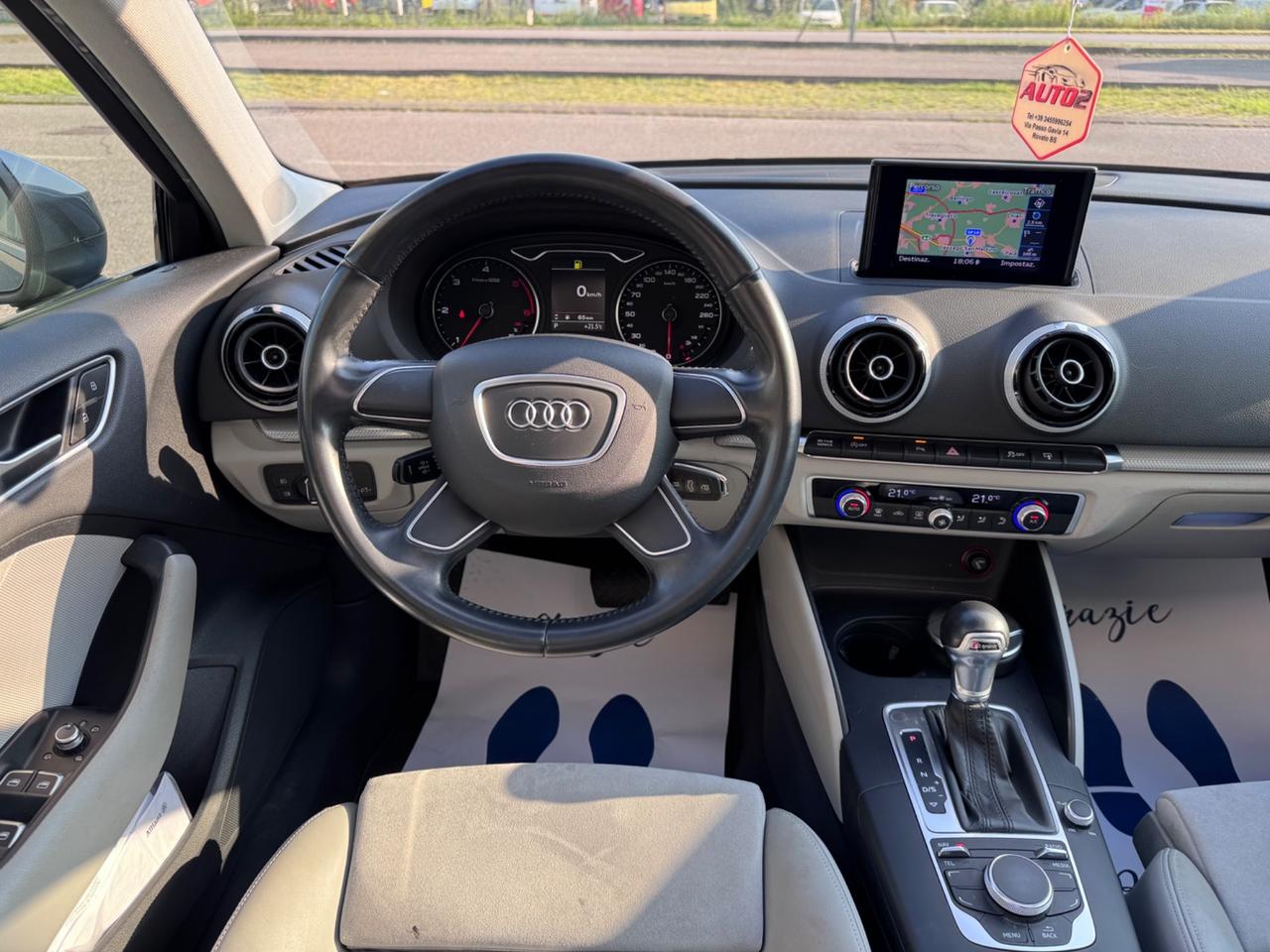 Audi A3 Sportback 2.0 Diesel. Euro 6B 150Cv