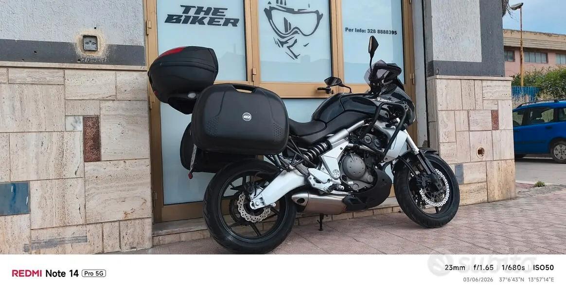 Kawasaki Versys 650 Tris valigie