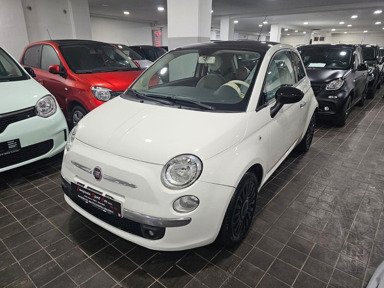 NUOVA FIAT 500 LOUNGE 1.2 BENZ 70CV TETTO