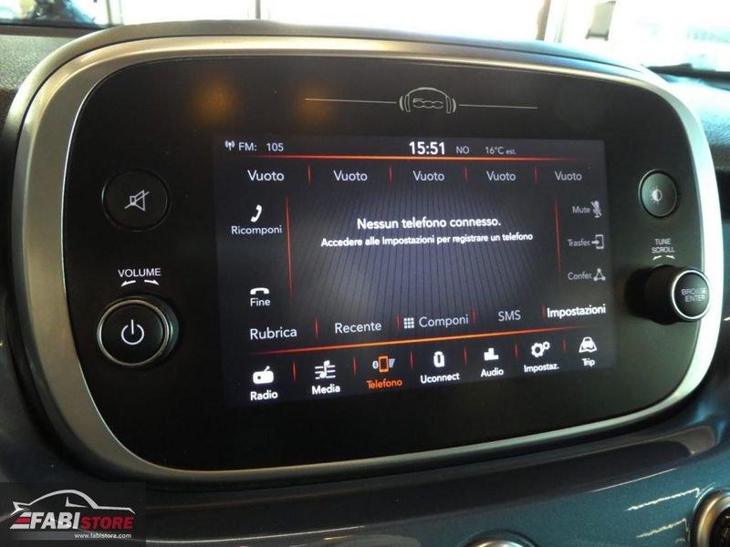 FIAT 500X 1.4 T-Jet 120 Cv Lounge GPL - Schermo XL - Cruise