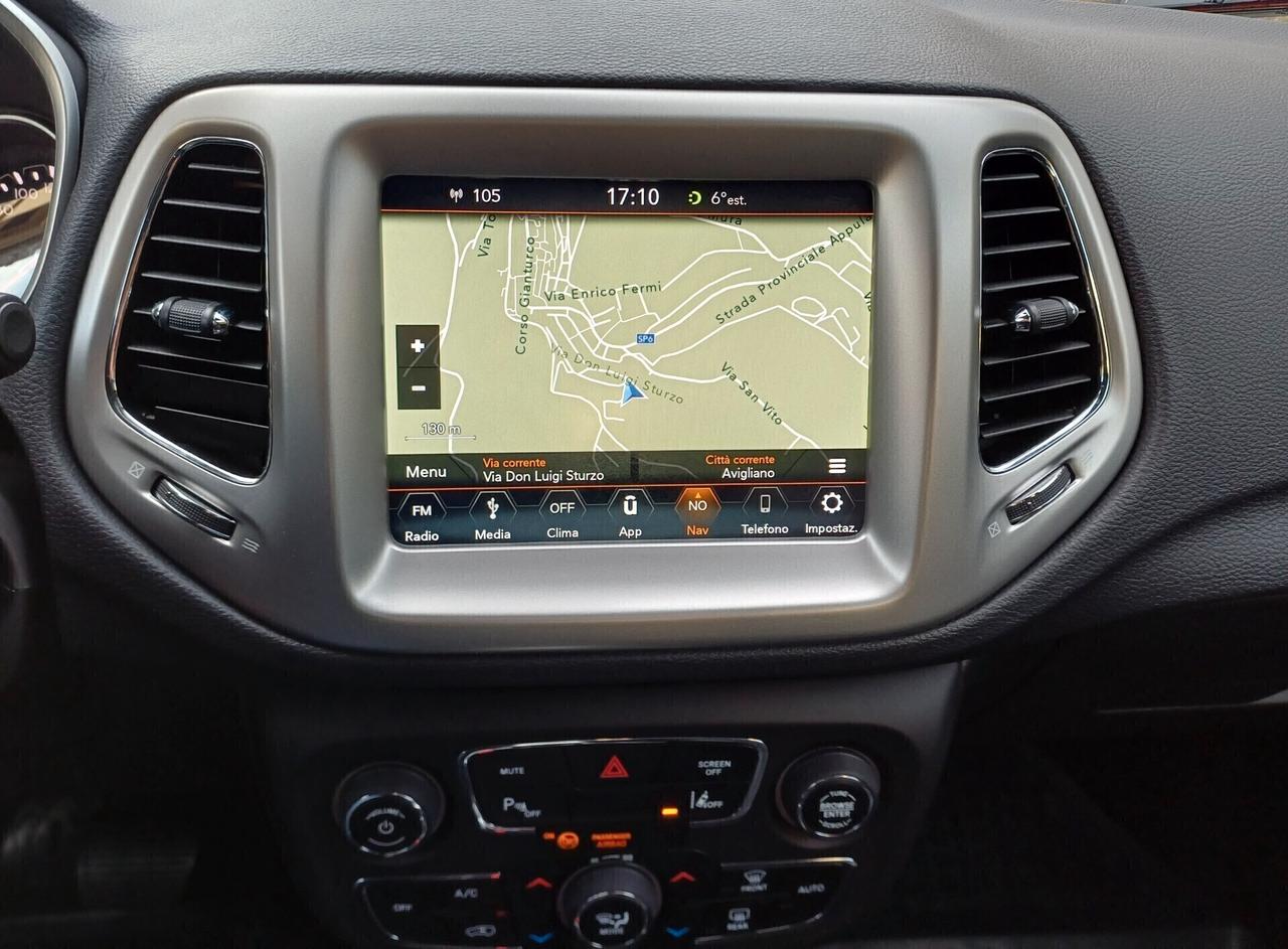 JEEP COMPASS 4X4 2.0 MULTIJET 140cv AT9 LONGITUDE