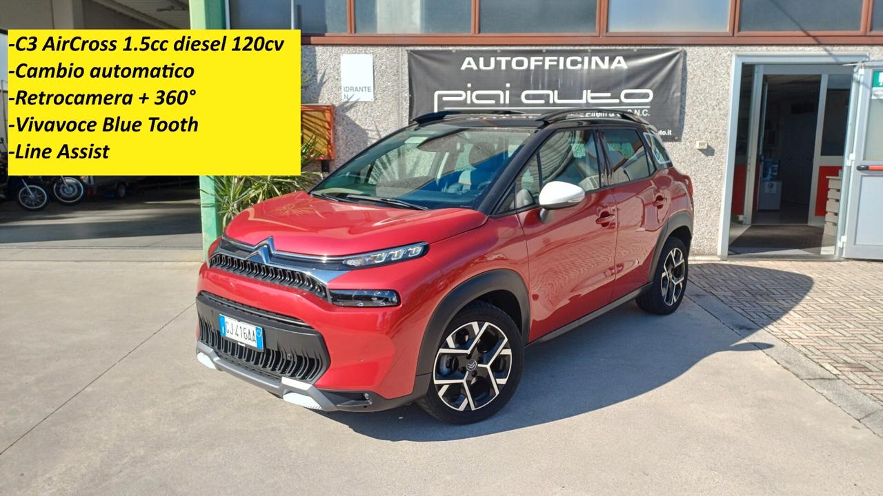 Citroen C3 Aircross BlueHDi 120 S&S EAT6 Shine Pack ok neopatentati