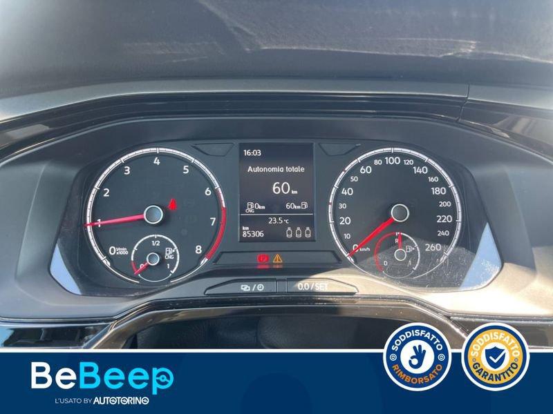 Volkswagen Polo 5P 1.0 TGI COMFORTLINE 90CV MY19