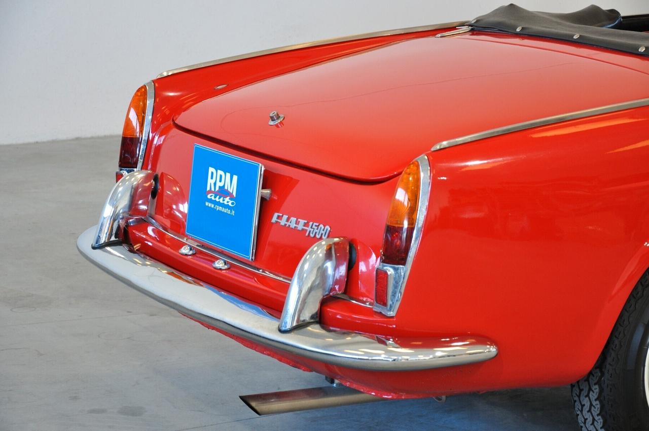 Fiat 1500 Cabriolet ASI meccanica revisionata