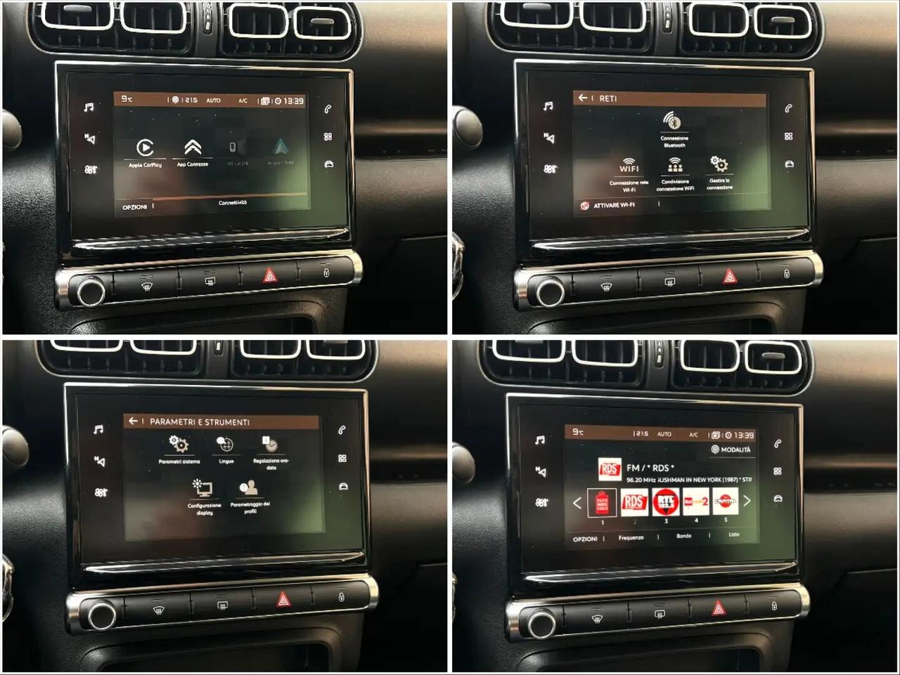 Citroen C3 Aircross 1.2 PureTech 82cv E6 Shine KM CERT-NAVI-SENSORI-BT