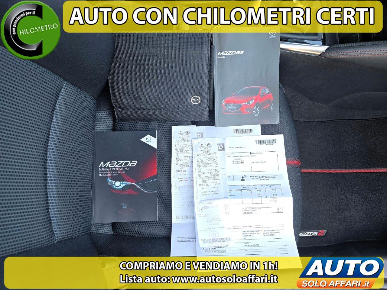 Mazda 2 5 Porte 2 1.5 EXCEED 90CV EURO6B NAVI/FULL LED/RATE/PERMUTE