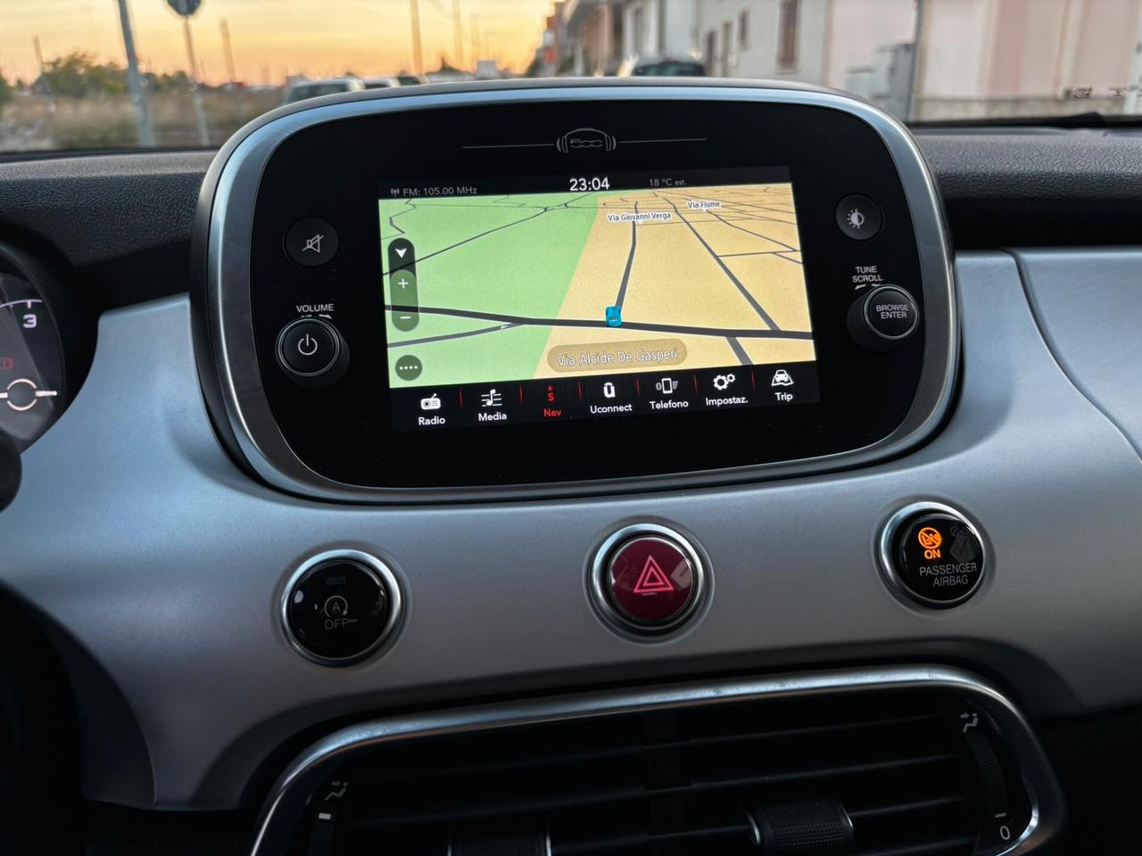 Fiat 500X 1.3 Mjt 95cv Connect NAVI/PELLE/LED - 2022