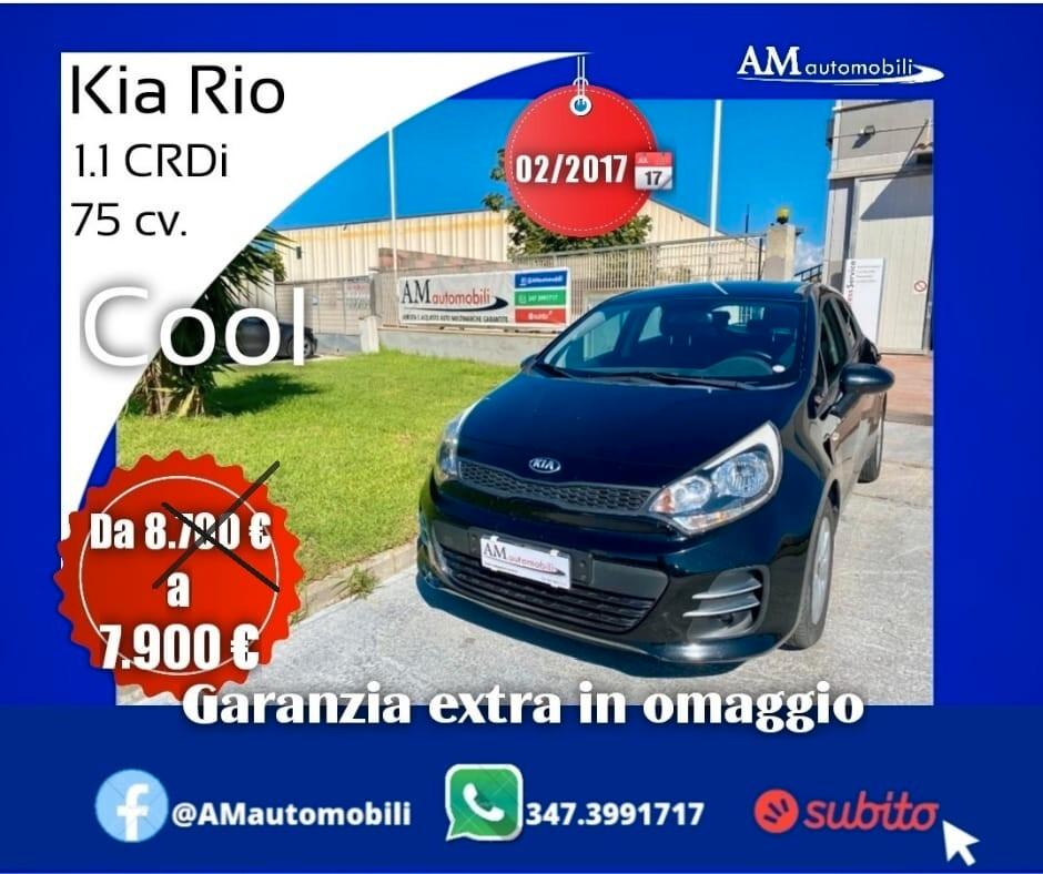 Kia Rio 1.1 CRDi 75 cv. 5 porte Cool
