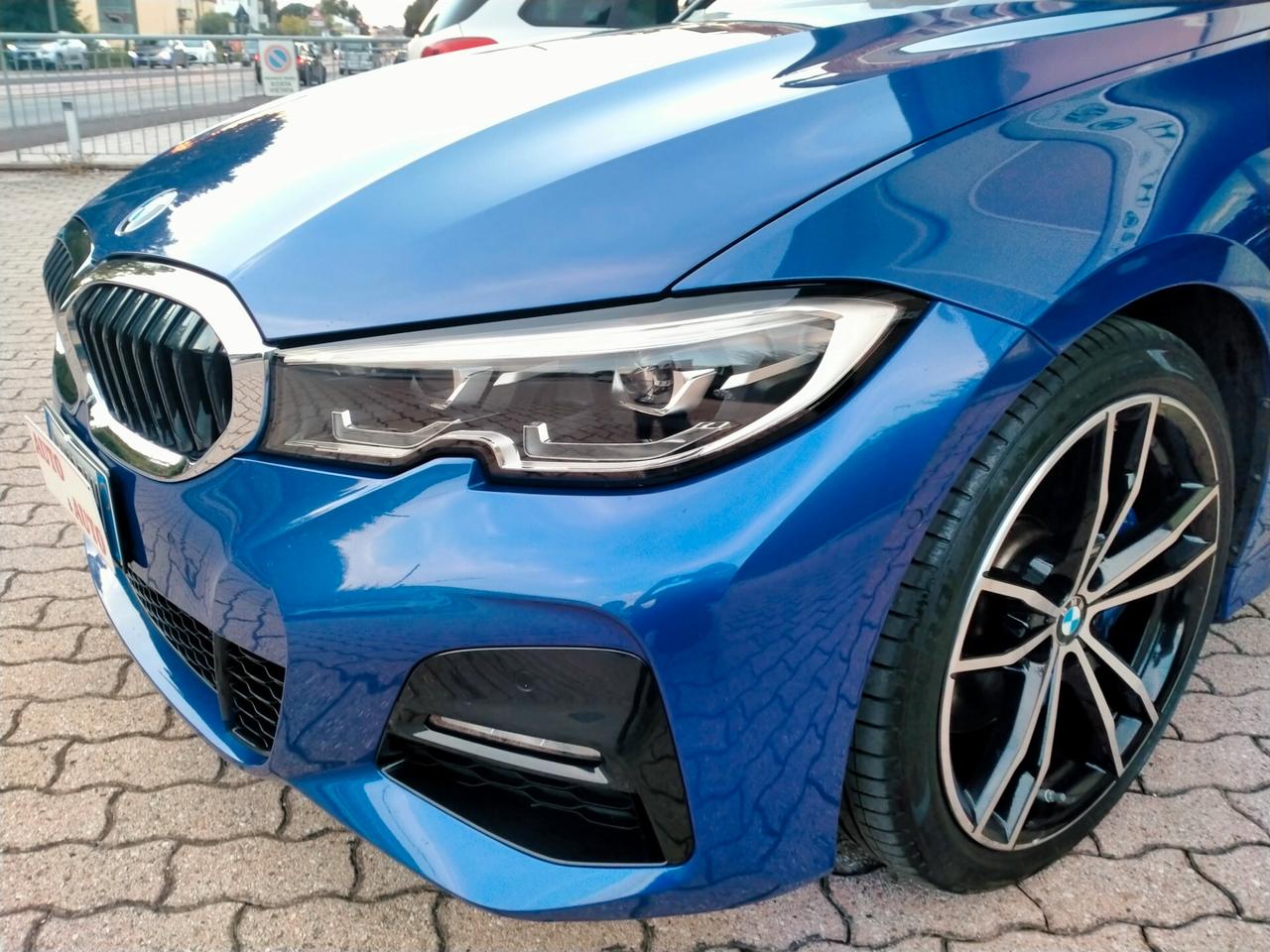 BMW 320 D MHEV 48V G20 4P MSPORT LEGA 19 / FRENI "M" / BI-LED / ASS.ADATTIVO / VOL. SEDILI RISC. / PACK COMFORT