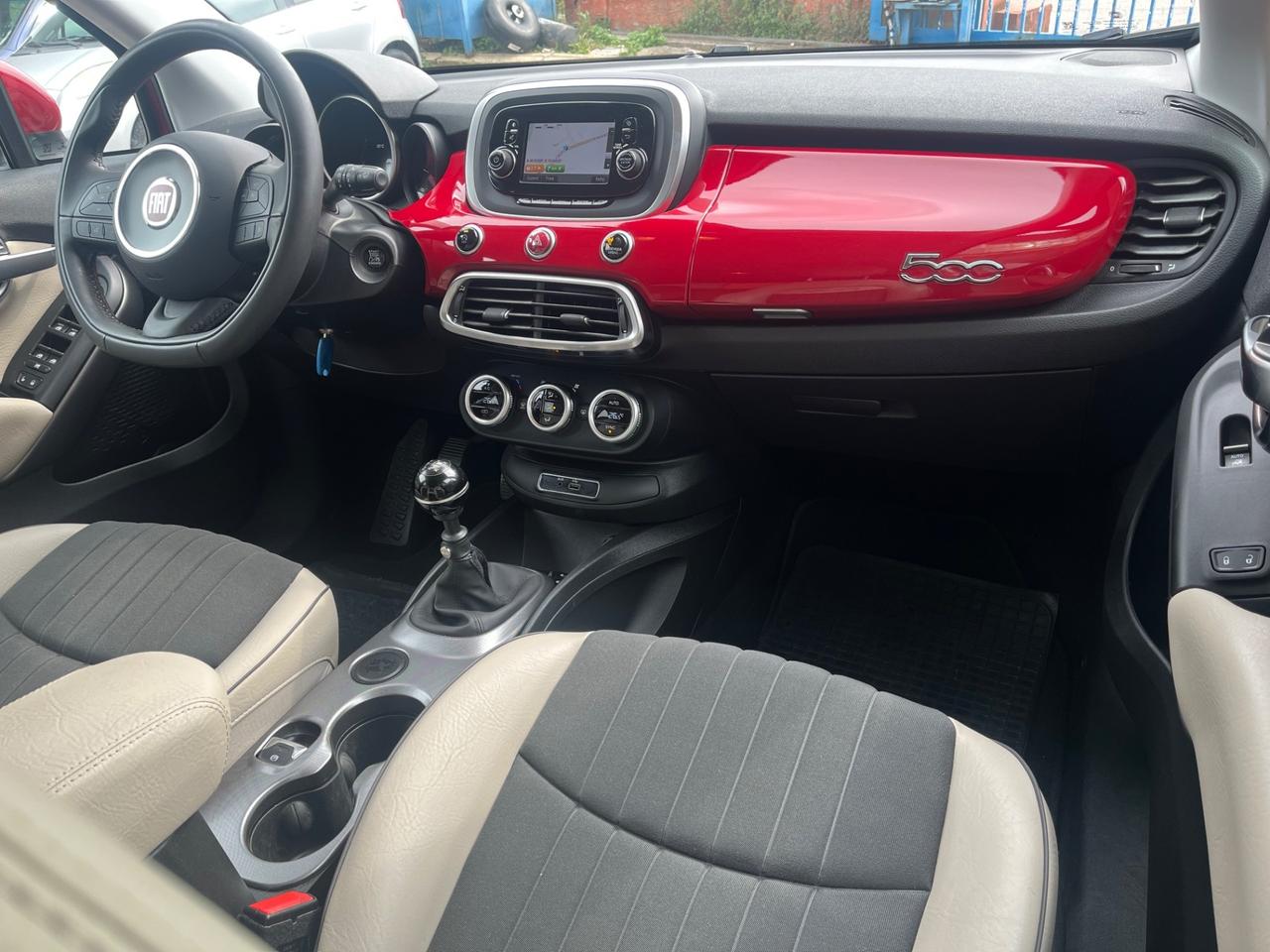Fiat 500X 1.3 MultiJet 95 CV Lounge-Km80000-