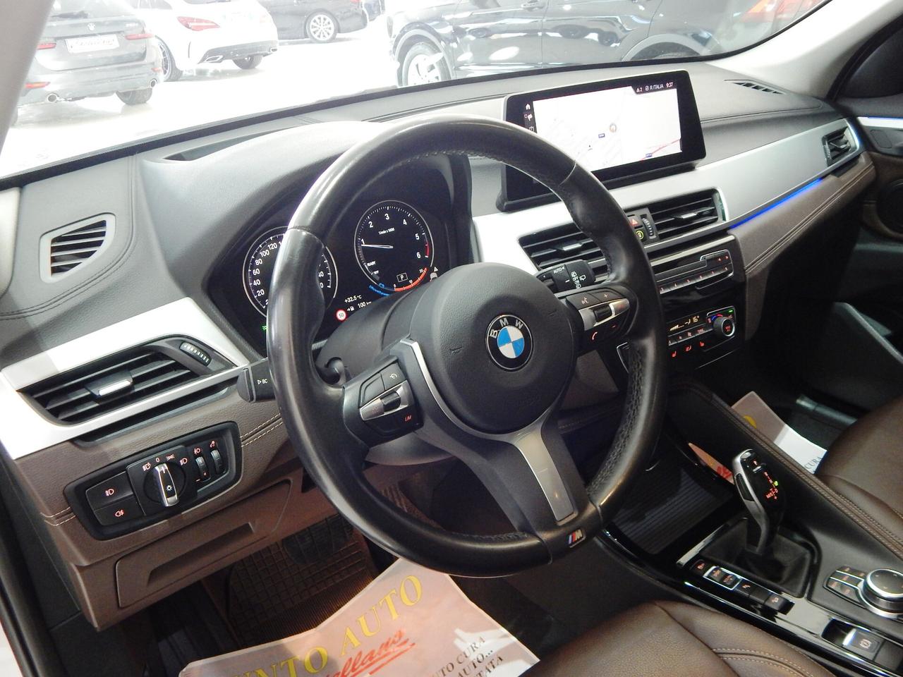 BMW X1 xdrive20d xLine Plus Aut. TETTO-NAVI-PELLE-PARK-LED