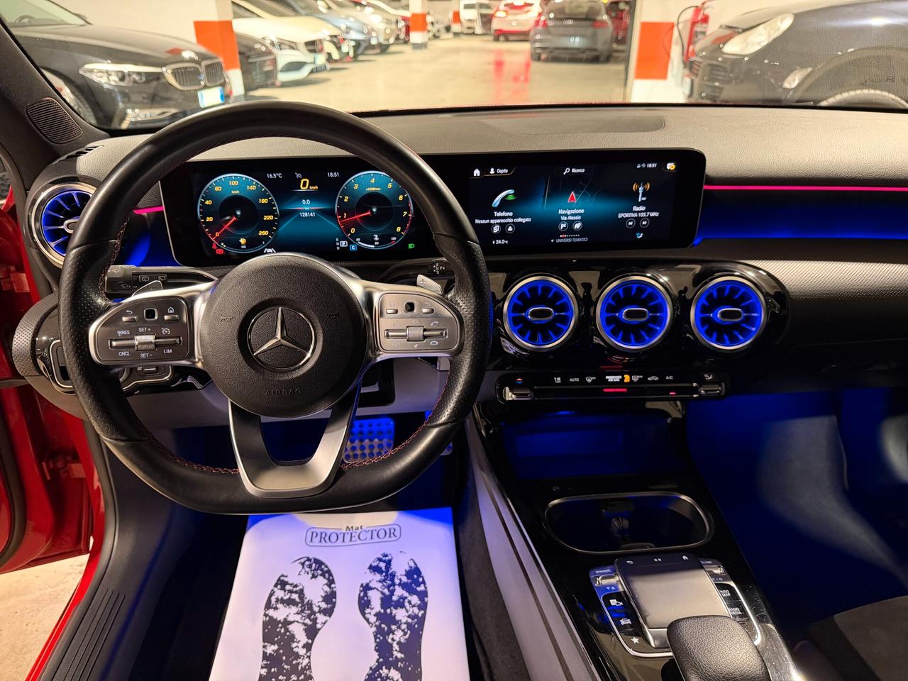 Mercedes-benz A 180 Premium AMG-LUCI-SCHERMI-CERCHI 19